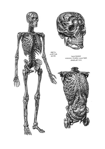 'Hunters' Hunter Skeleton
