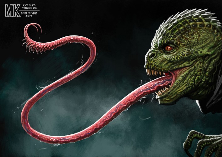 MORTAL KOMBAT: Reptile's Tongue